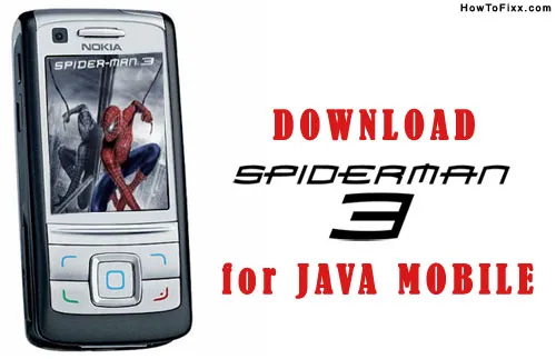 Download and Play Spider-Man 3 Game on Java Mobile Phone (Free)