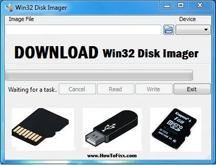 Win32 Disk Imager (Portable) Download for Windows PC