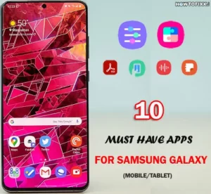 Samsung Must Have Apps
