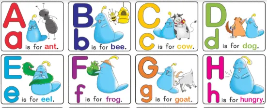 Download ABC Alphabets Chart in a PDF Format