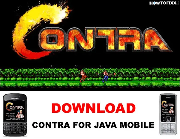 Contra Game for Java