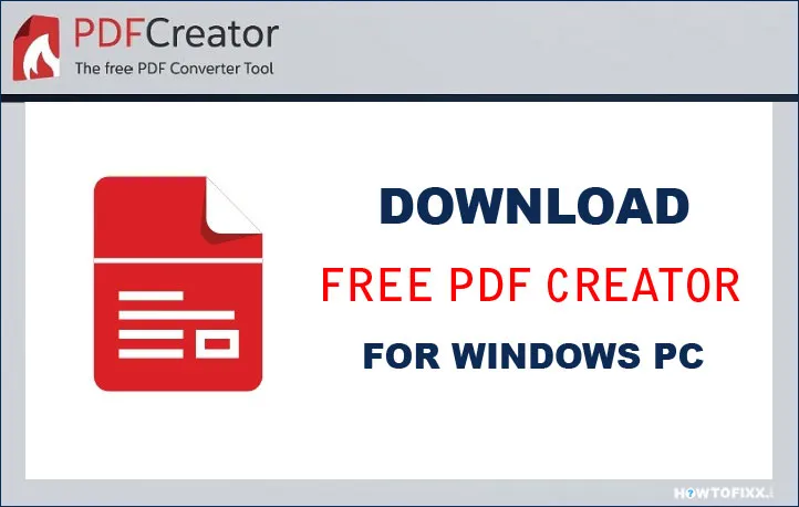 Download PDF Creator for Windows PC - Create PDFs for Free
