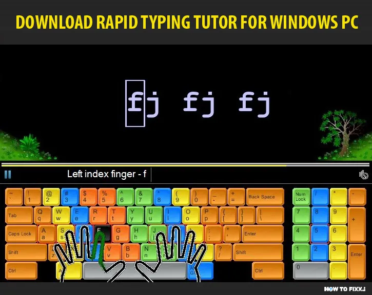 Download Rapid Typing Tutor Free Software for Windows PC