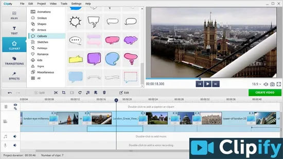 Clipify Video Editor