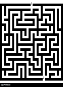Download Maze Game Printable 