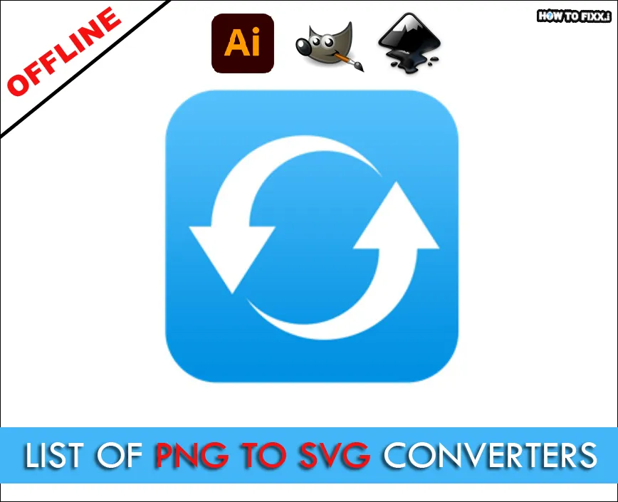 Offline PNG to SVG Converter