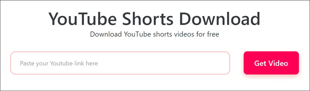 YouTube Shorts Download Online